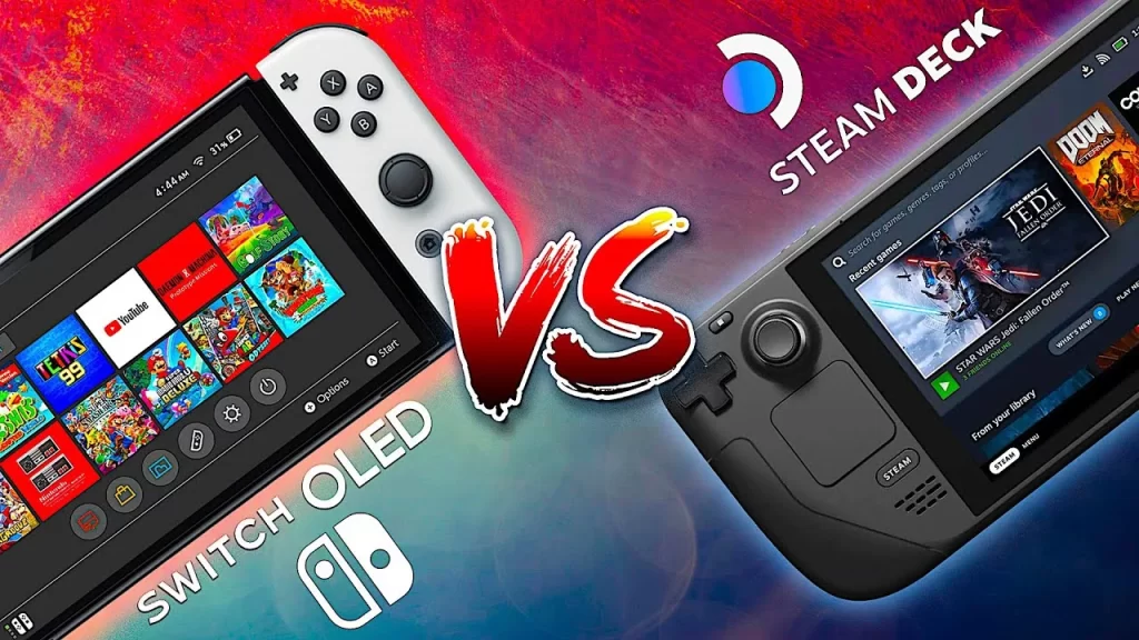 diferencias entre la steam deck y la nintendo switch